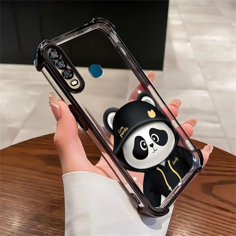 Casing Hp Untuk VIVO Y17 Y15 Y12 Y12i Y3 Y3s 2020 Case Casing HP Softcase Ponsel Anti-sidik jari Sof