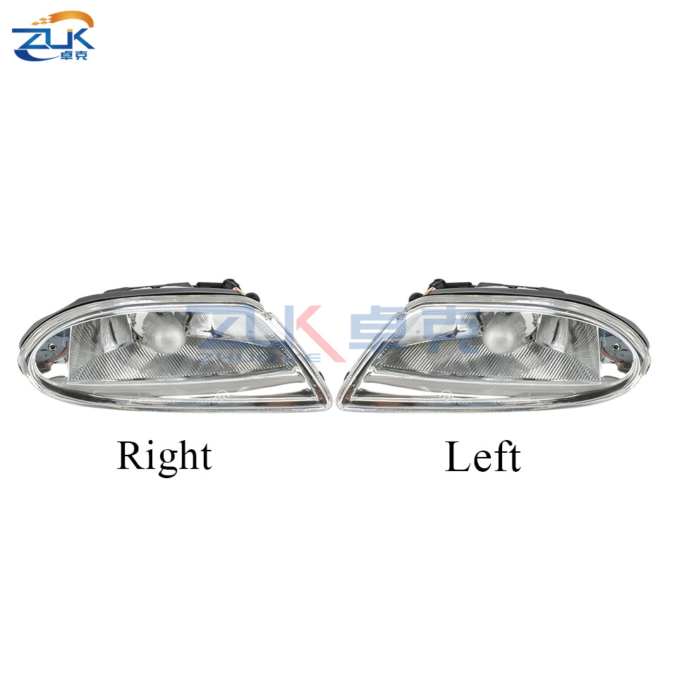 ZUK PAIR FRONT BUMPER FOG LIGHT FOG LAMP FOR MERCEDES-BENZ ML320 ML350 ML400 ML500 W163 1998-2005