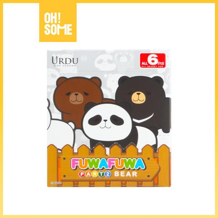 OHSOME URDU FUWAFUWA Blind Box Gacha Set Koleksi Figure FUWAFUWA PART 2 BEAR (1/5) - PRODUK RANDOM
