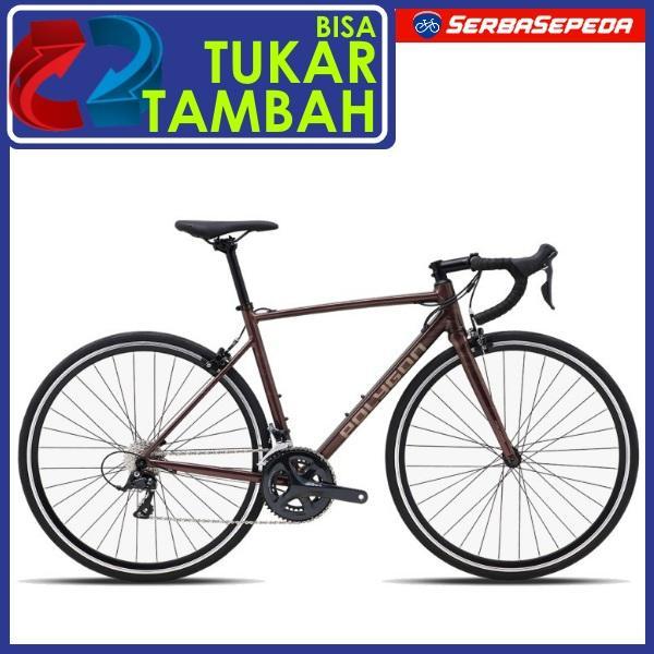 Sepeda Roadbike - Sepeda Polygon Strattos S3 700C - Coklat, S