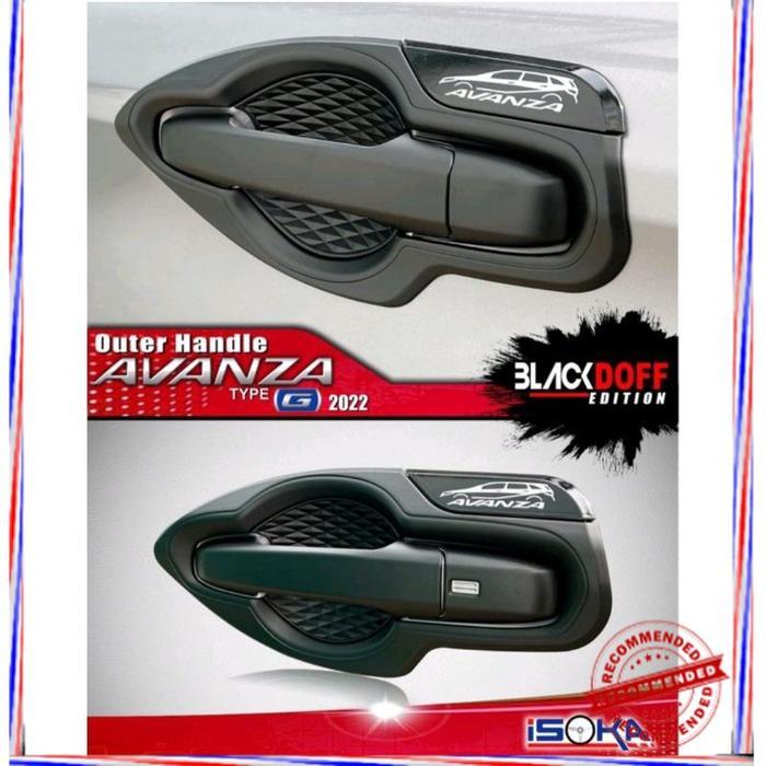 Outer Handle Avanza Hitam Doff All New 2022 Aksesoris Variasi Mobil Restock
