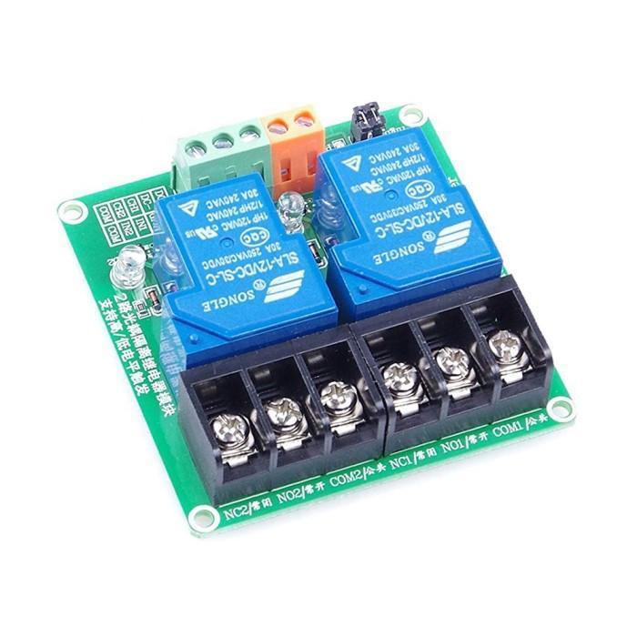 Relay module 5v 12v 24v 1ch 2ch 4ch 30A Input High dan Low Active Trigger