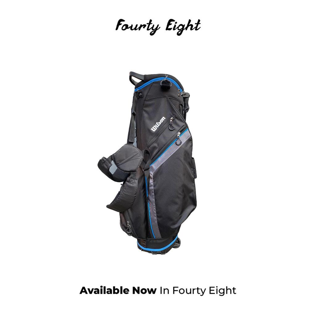 Tas Golf Unisex Wilson Black Blue (WSGWG4008702) Original