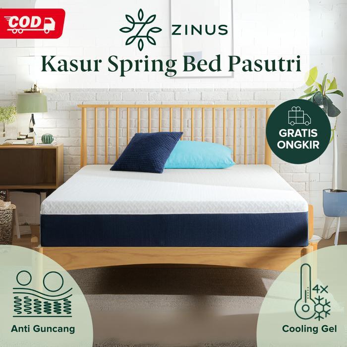 PROMOO Kasur Spring Bed Zinus Pasutri My Gel Memory Foam Anti-Berderit Furniture [COD] Murah