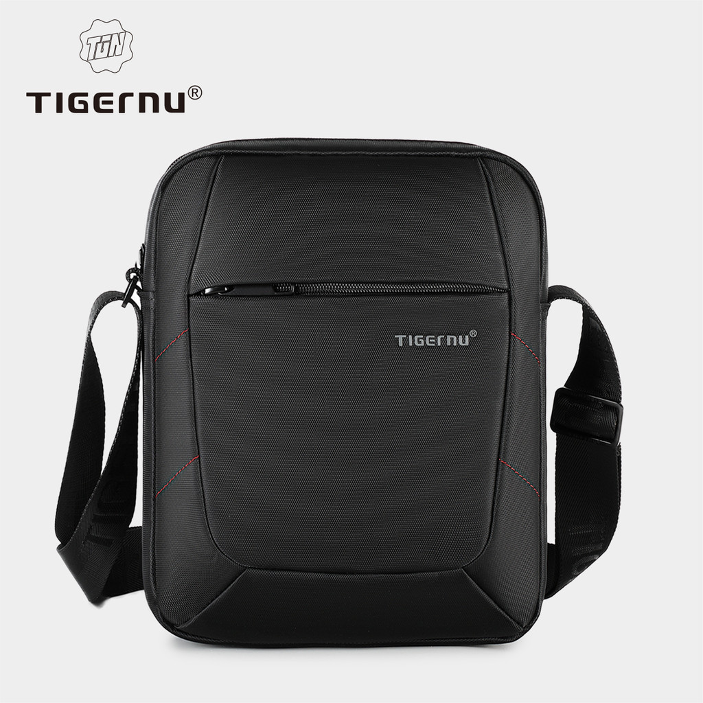 Tas Selempang Pria Tigernu Business Messenger Anti Air Cocok untuk Tablet 10 Inch dan Laptop