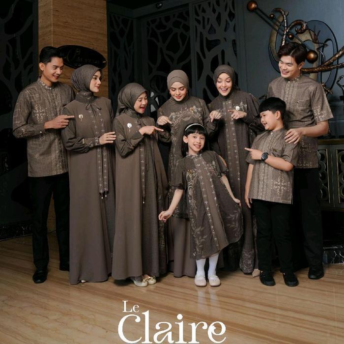 Primeroses - (Jangan Dicheck Out) Gamis Terbaru Sarimbit Family Series Le Claire By Nararya Tbk