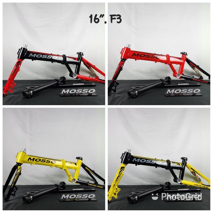 FRAME FORK LIPAT MOSSO F3 DISC 16 INCH