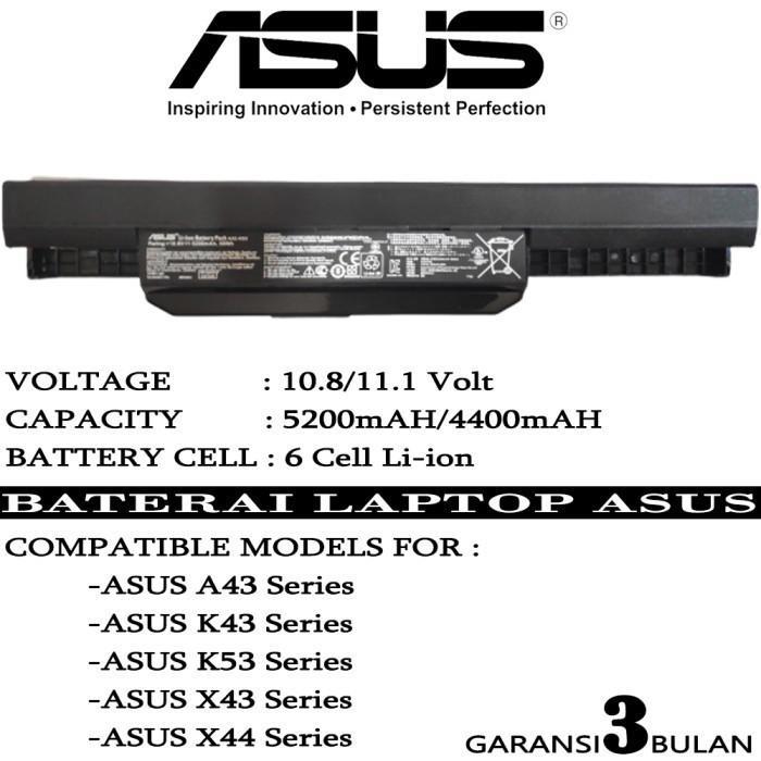 Baterai Original Laptop Asus A53 A53B A53E A53F A53J A53S A53T A53U
