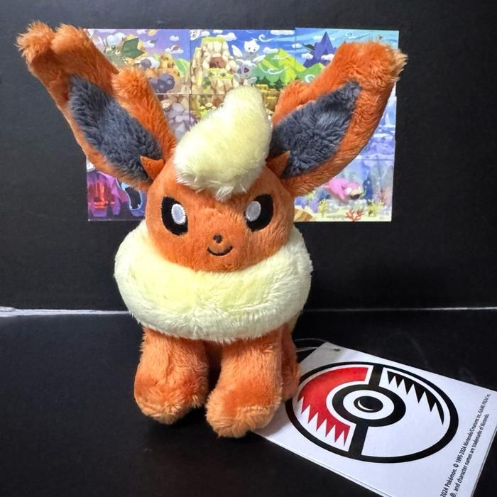 Keychain Plush Pikachu Flareon Jolteon Glaceon Vaporeon Official Pokemon Center
