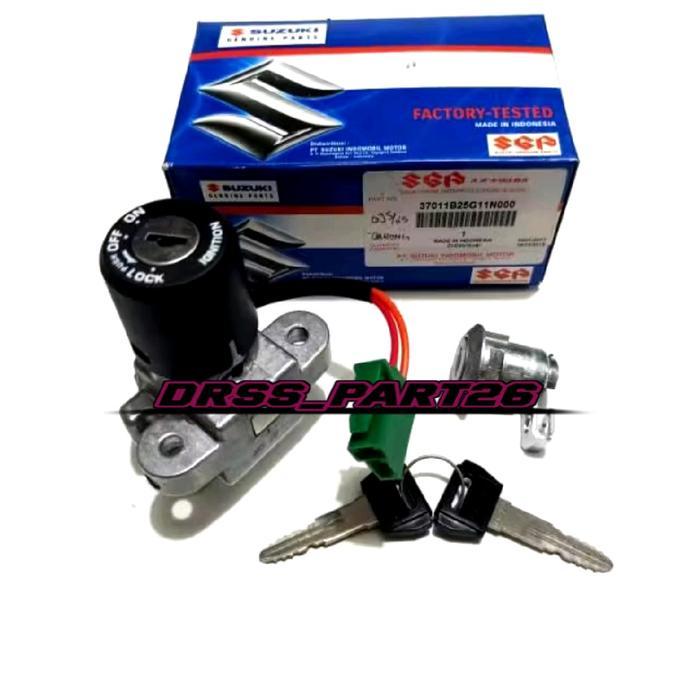 Kunci Kontak 1Set Original Suzuki Satria Fu 150 Old Sparepart Motor