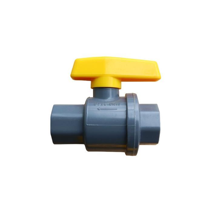 ONDA Stop Kran Ball Valve Ballvalve ONDA PVCBV 1/2" Lockable dengan Indikator Arah Air Body Plastik