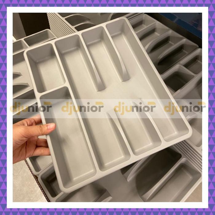 "New" SMACKER TEMPAT SENDOK GARPU / NAMPAN BAKI PERALATAN MAKAN - IKEA Plastik