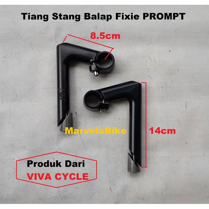 Stem Bango Tiang Stang Sepeda Balap Fixie Roadbike 22.2Mm Prompt #Gratisongkir