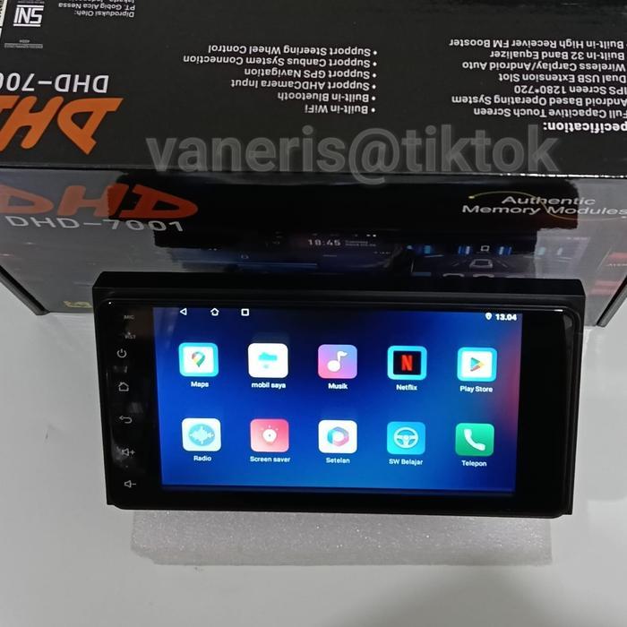 DHD-7001T - Headunit Double Din Android DHD 7 inch Plug and Play Innova Lama - Calya Sigra - Avanza