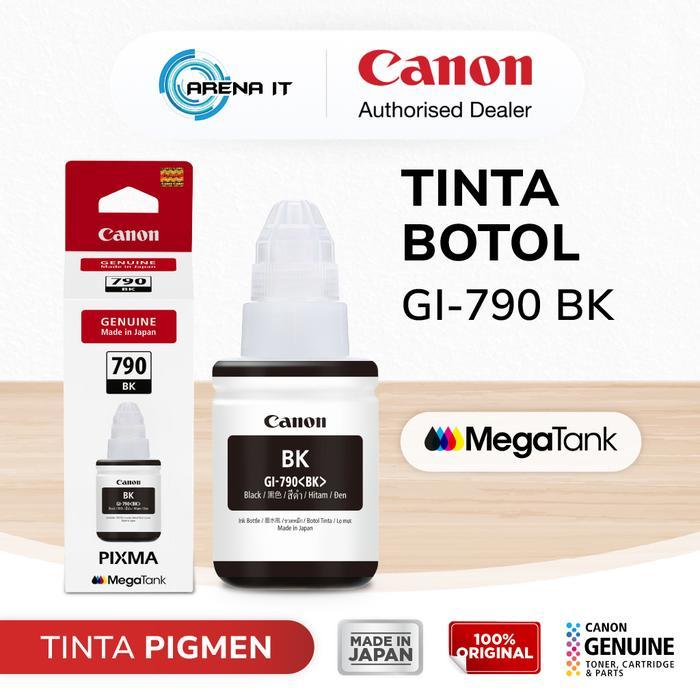 Tinta Original Canon 790 Black GI790B - Tinta Canon G1010 G2010 G3010 G4010