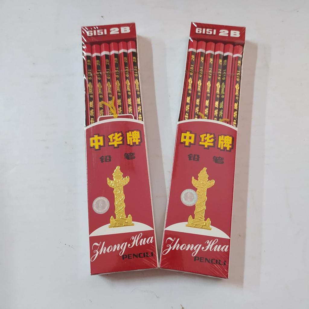 Pensil 2B Zhong Hua 6151 isi 12 pcs