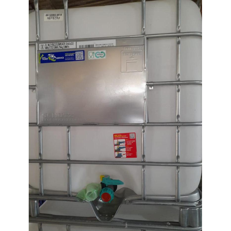 IBC TANK 1000L KEMPU 1000L TOREN 1000L TEMPAT AIR TEMPAT PENYIMPANAN AIR