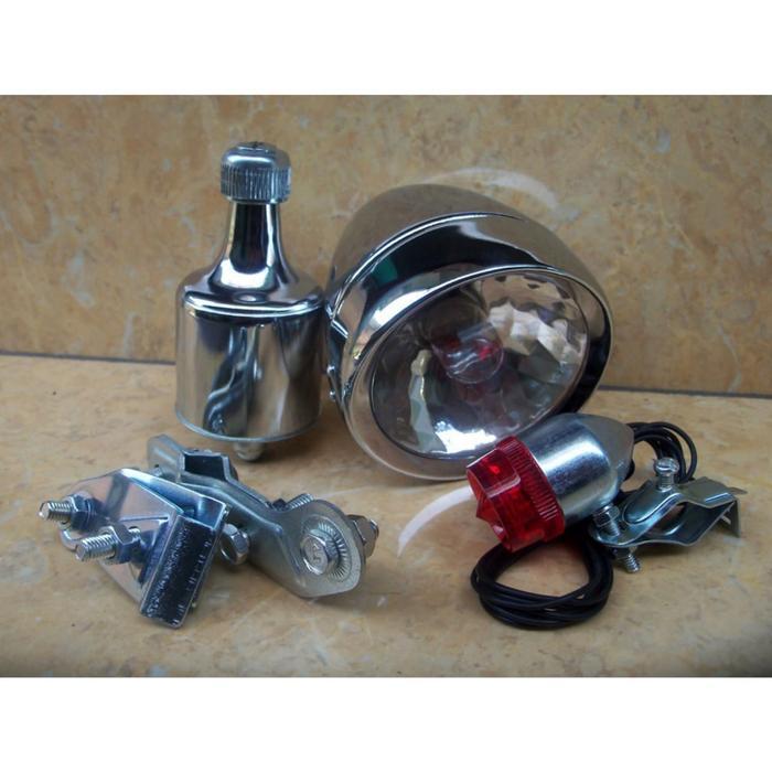 Lampu Set Dinamo Sepeda Ontel Klasik Unik Lampu Depan Onthel Lampu Set Sepeda Onthel Tbk