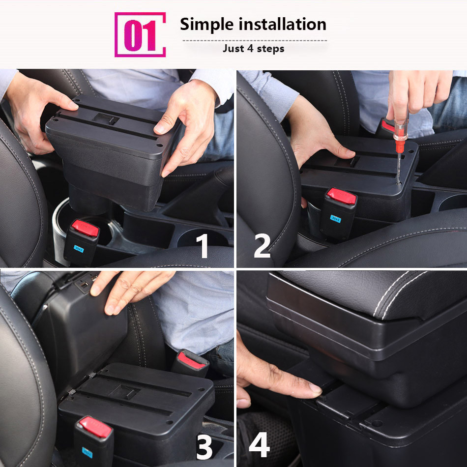 For Suzuki Swift Armrest Box For Suzuki Swift Car Armrest Car Accessories Interior details storage