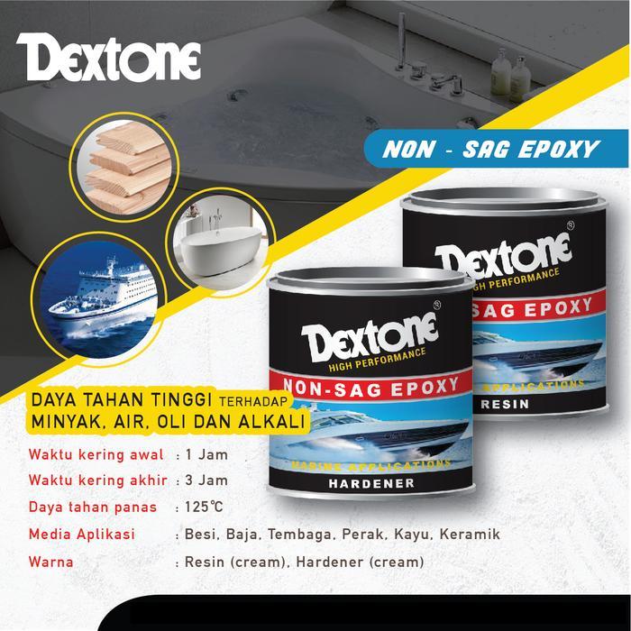 TERLARIS DEXTONE LEM BESI EPOXY NON SAG 170 GR LEM KAPAL