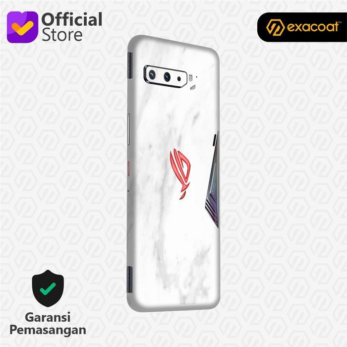 [Exacoat] Asus Rog Phone 3 Skin / Garskin - Mare White