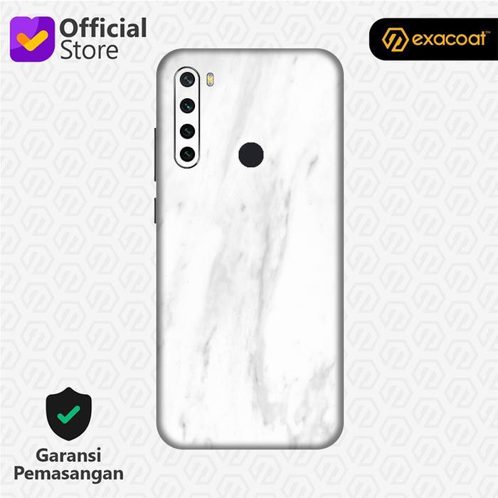 Exacoat Redmi Note 8 Compatie Skin / Garskin - Mare White