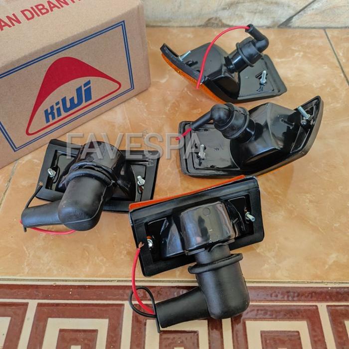 FREE ONGKIR LAMPU SEIN SIGN ASSY VESPA PX PS MERK KIWI BISA COD