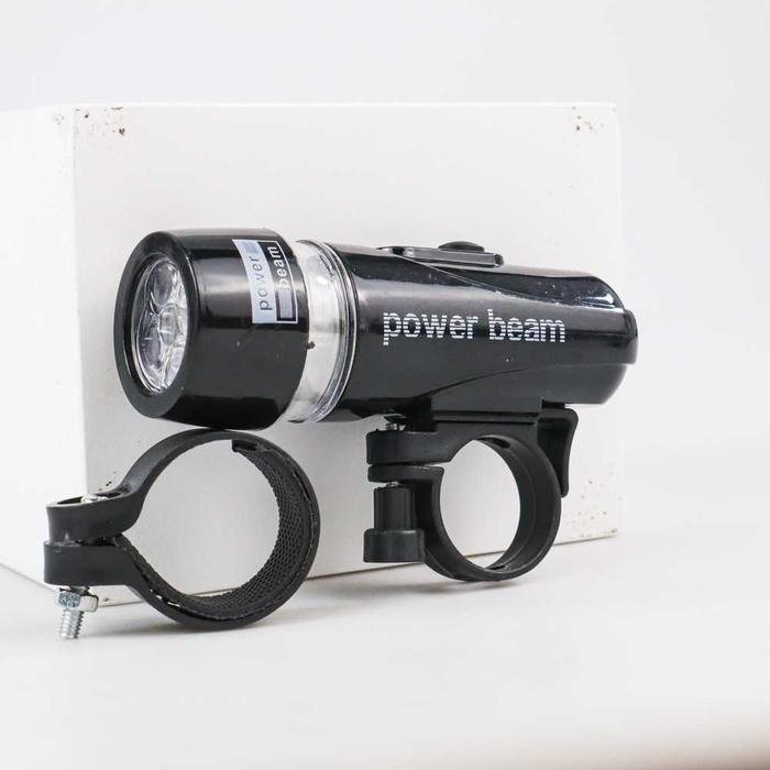 Set Lampu Sepeda Depan Dan Belakang Led Sepeda Gowes Mtb Roadbike Gunung Lipat Listrik Daya Baterai