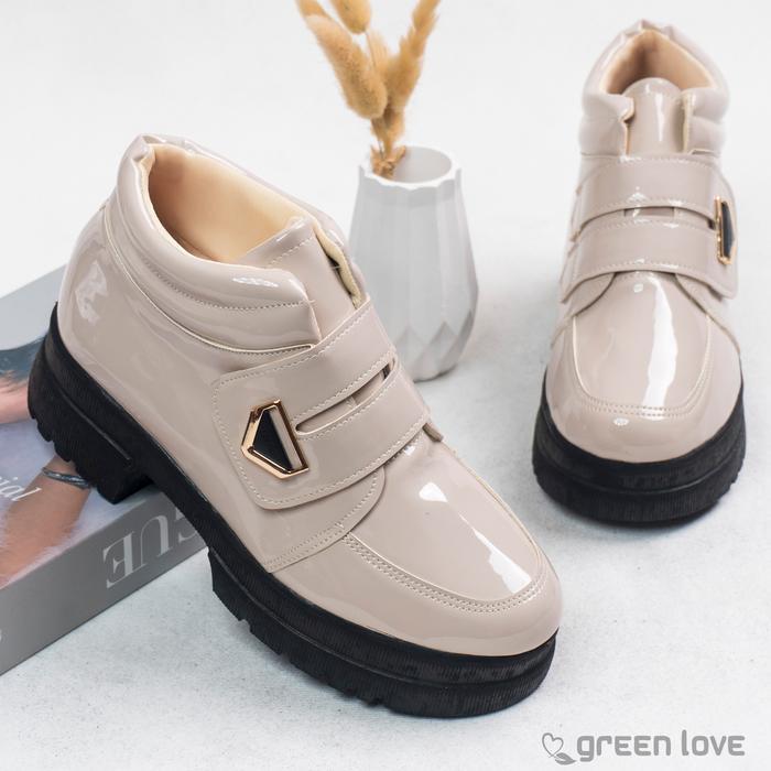 Green Love Sepatu Boot Wanita Rebellion