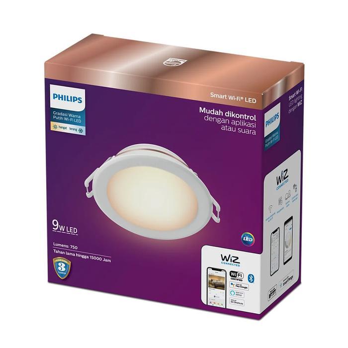 Philips Smart Wifi Wiz LED Downlight 9W 9 Watt Tunable White