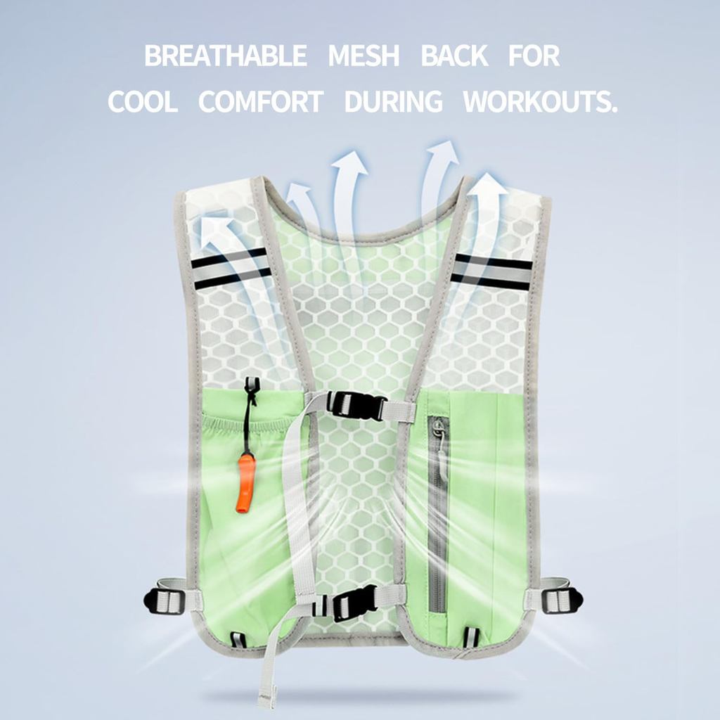 Running Hydration Vest Backpack Pack Marathoner Running Race Hydration for Trail Race, Hiking,