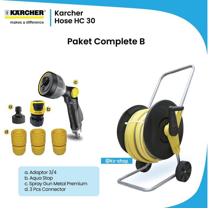 Karcher Selang Air HC 30 | Karcher | Selang Air Karcher HC 30 | Selang Air 30M HC 30 | Paket B