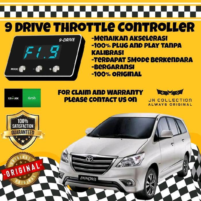 9 Drive Throttle Controller Toyota Innova 2004-2015 9Drive Throttle Controller Piggyback Remap Ecu