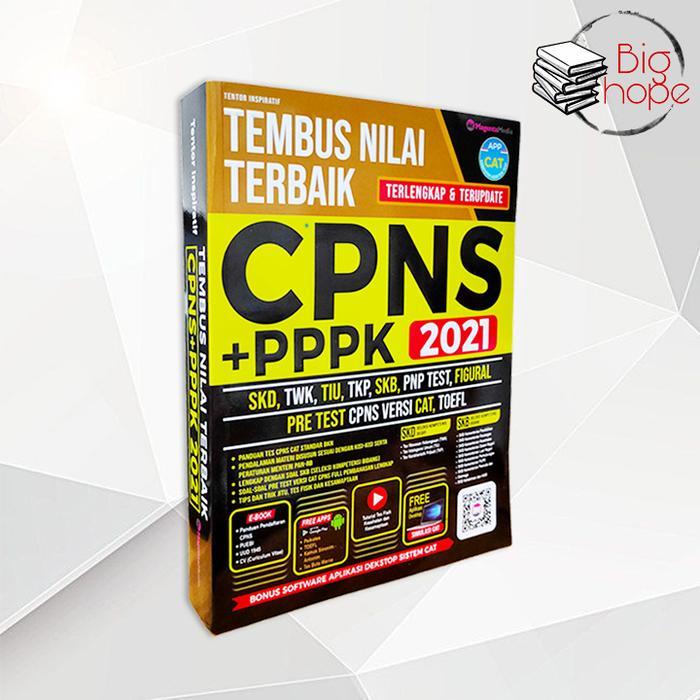 BUKU CPNS TERBARU 2021- TEMBUS NILAI TERBAIK CPNS + PPPK 2021