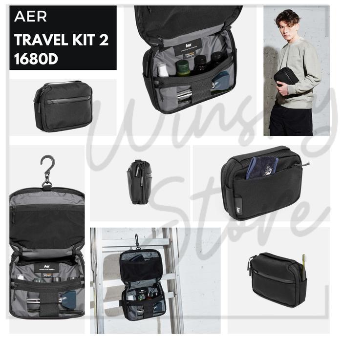 SALE AER TRAVEL KIT 2 - CORDURA 1680D MATERIAL ORGANIZER BAG / TAS EDC PROMO BIG SALE TERBARU