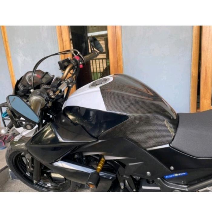 Tutup Cover Tangki Ninja 250 Fi 2013-2017 Pelindung Tangki Ninja 250