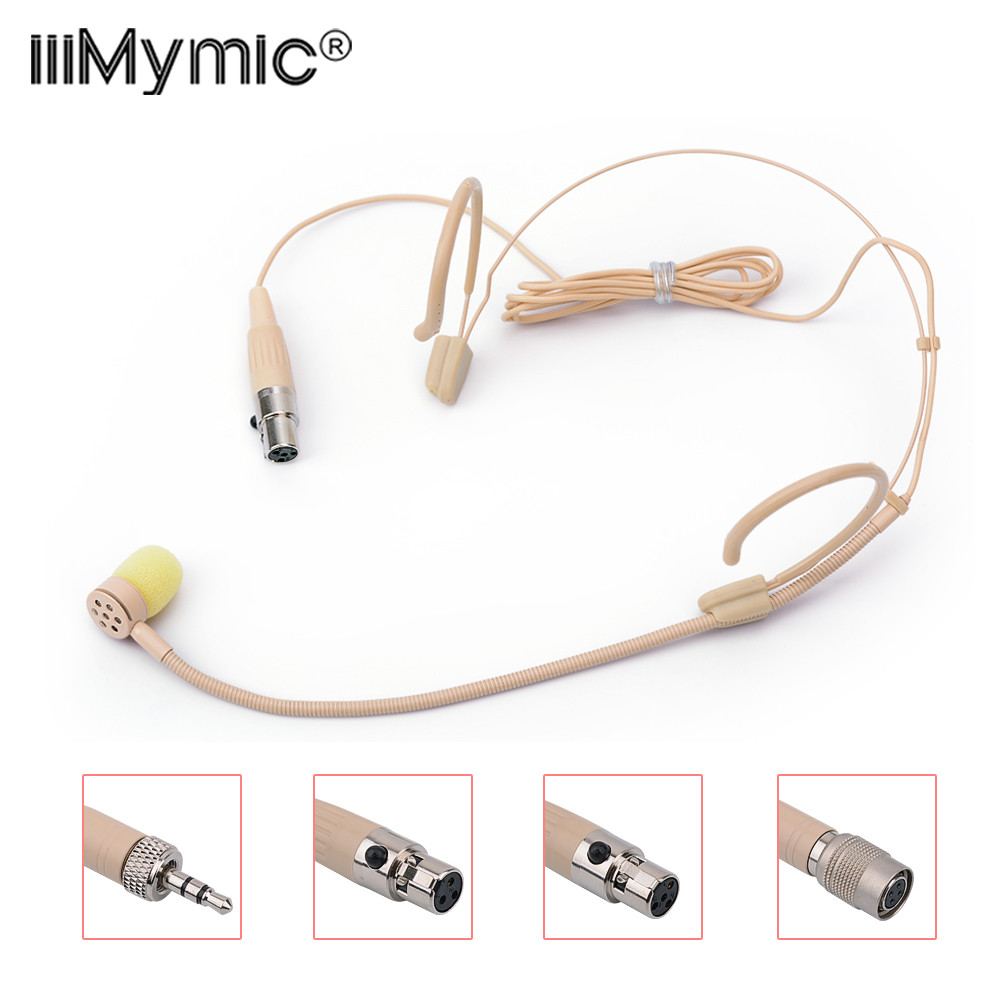 Top Quality Singing Headset Mic Unidirectional Headworn Microphone For Sennheiser Shure AKG Wireless