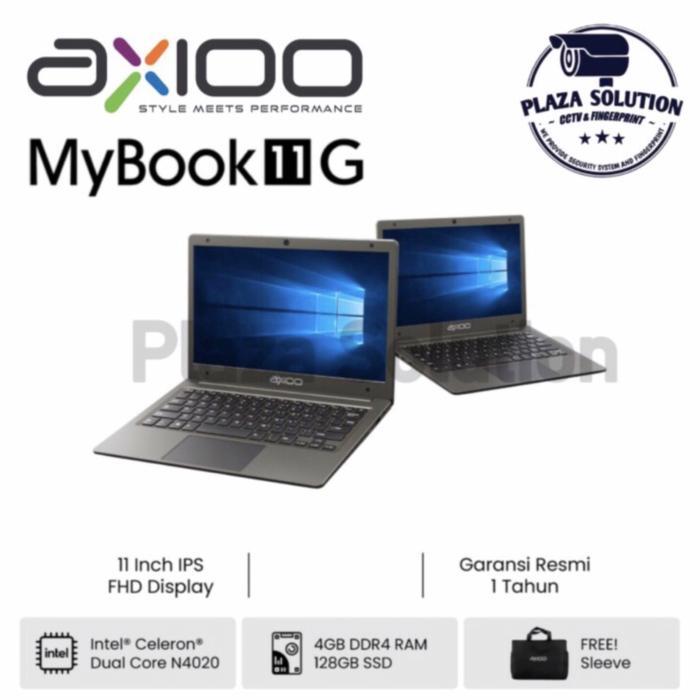 LAPTOP AXIOO MYBOOK 11G CELERON N4020 4GB SSD 128GB WIN10 11" HD