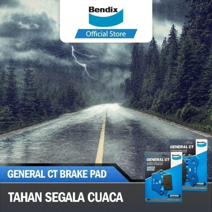 Bendix Kampas Rem Depan Belakang Cakram Brake Pad Motor Honda Cbr150R, Cb150R, Cb150X Gct
