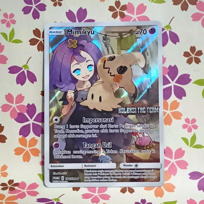 Sale Mimikyu Chr Promo 176/Sm-P Pokemon Tcg Indonesia