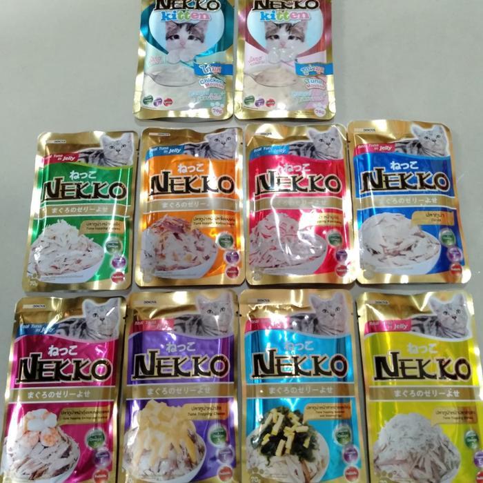 Nekko Pouch Cat Food 70Gr