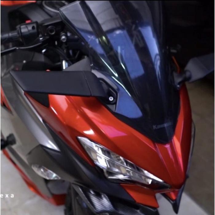 PROMOO GR spion winglet spion vering variasi ninja gsx cbr r15 universal spion winglet akai racing