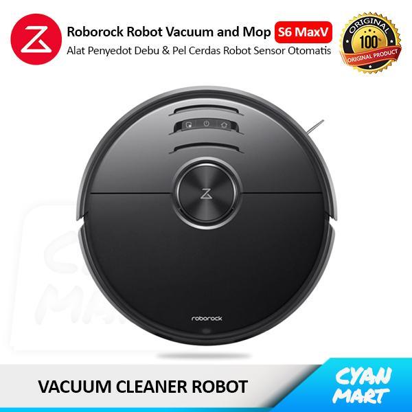 MESIN PENYEDOT DEBU PEL OTOMATIS ROBOROCK ROBOT VACUUM & MOP - S6 VMAX