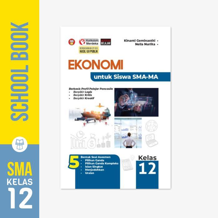 Yrama Widya - Buku Ekonomi Untuk Siswa SMA/MA Kelas 12 (Kur. Merdeka)
