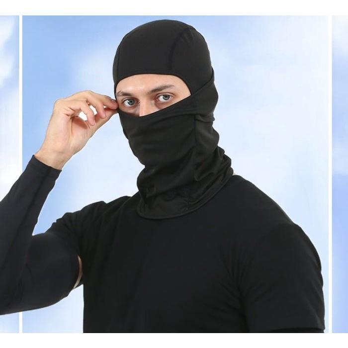 (ORI) Masker Balaclava Ninja Motor Pelindung Kepala Full Face Helm FH02