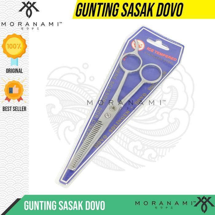 Terlaris Gunting Sasak Rambut Dovo Gunting Sasak Salon Barber Stainless SALE
