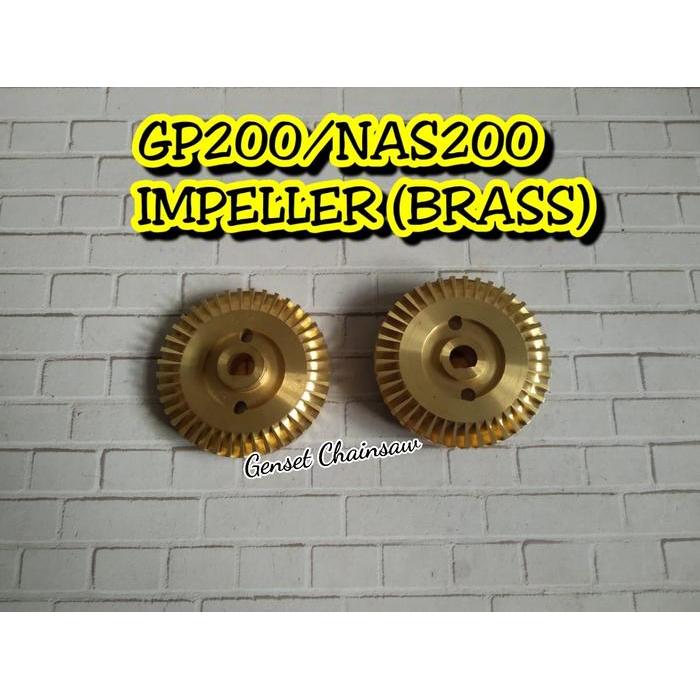 GP 200 NAS 200 NASIONAL IMPELLER KUNINGAN BRASS POMPA AIR UNTUK PANASONIC PROMO