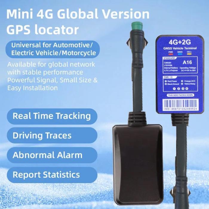 GPS Motor Jaringan 4G GX-03 Gratis Server Wanway /Trackerone
