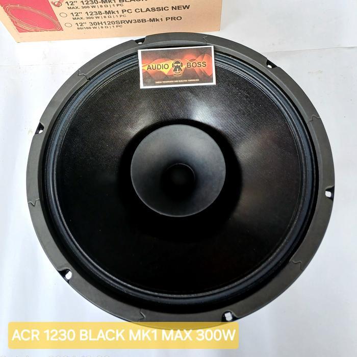 Speaker 12 Inch 12" Full Range Acr 1230 Black - Speaker Acr 1230 Black