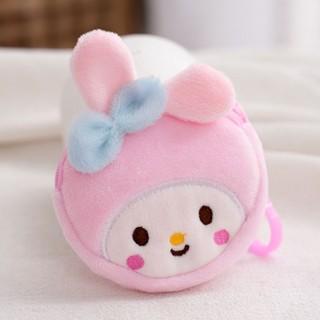 TERJAMIN MJ - DOMPET KOIN SANRIO GANTUNGAN KUNCI DOMPET KOIN SANRIO TAS MINI BULU DOMPET KARAKTER